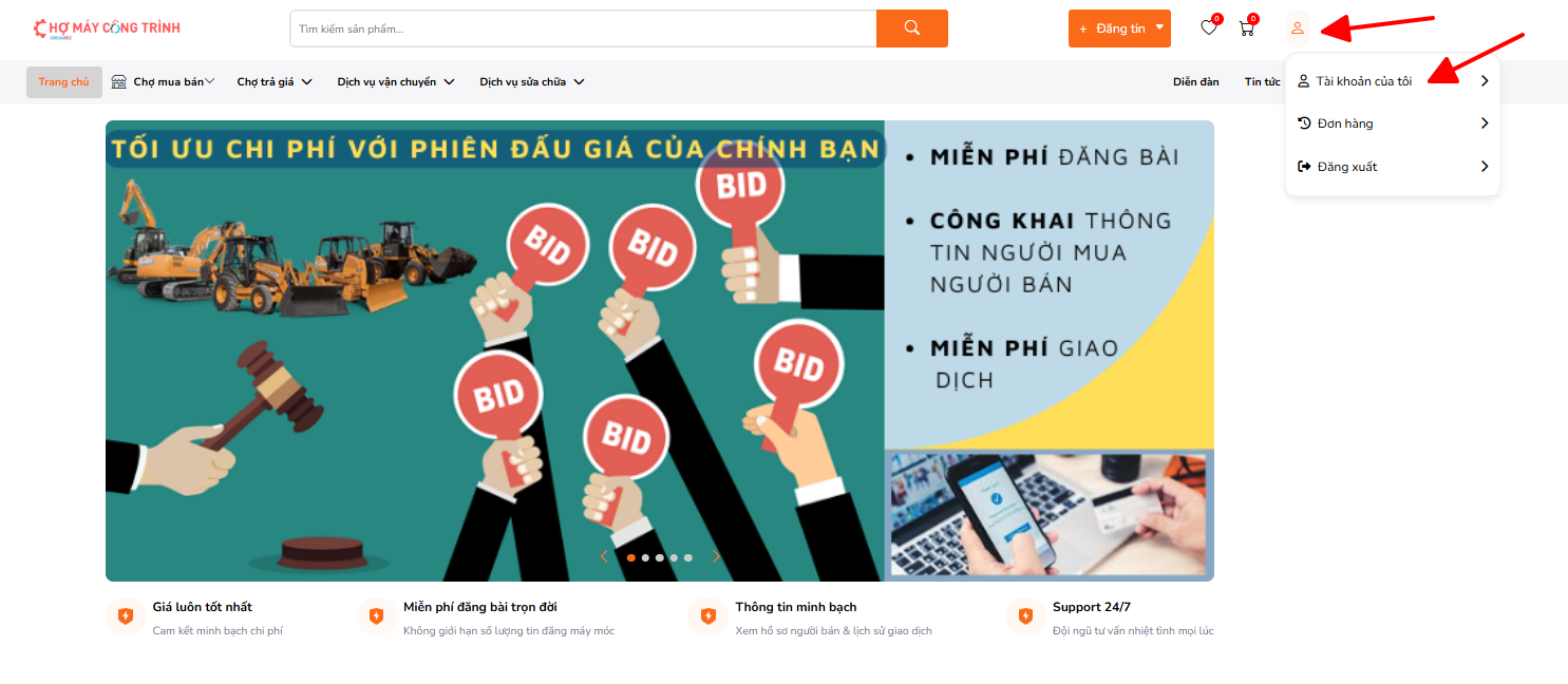 Màn hình đăng ký