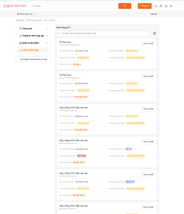 Màn hình đăng ký