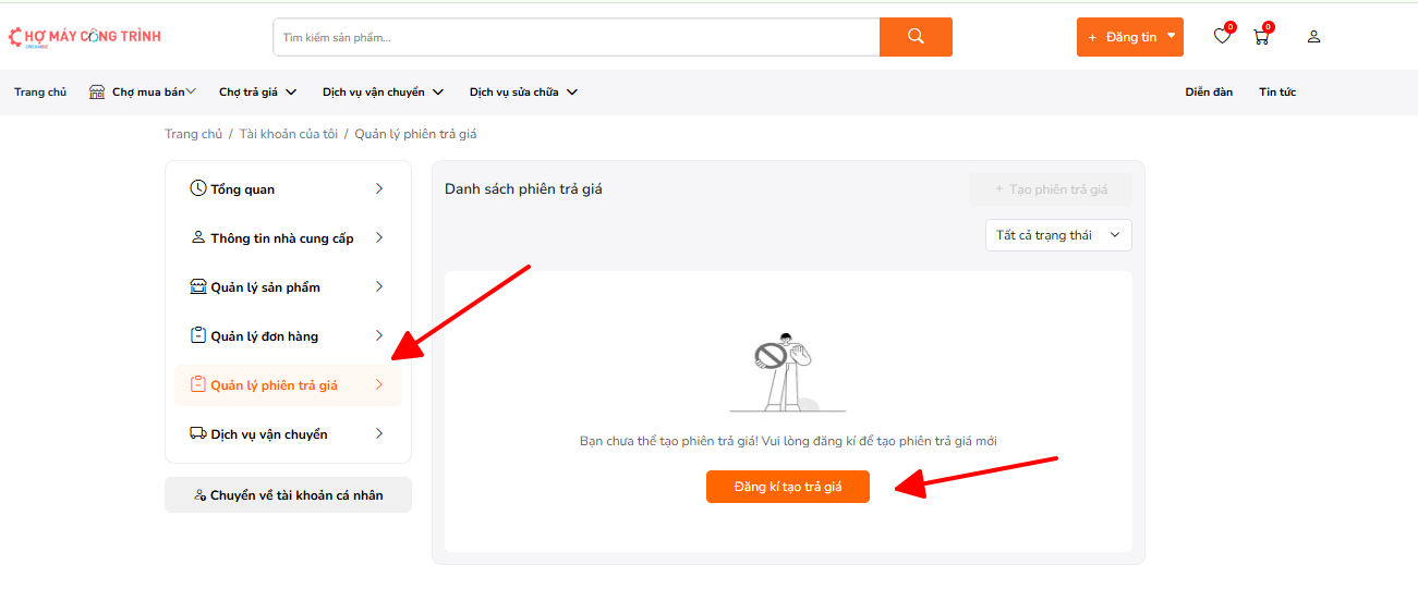 Màn hình đăng ký