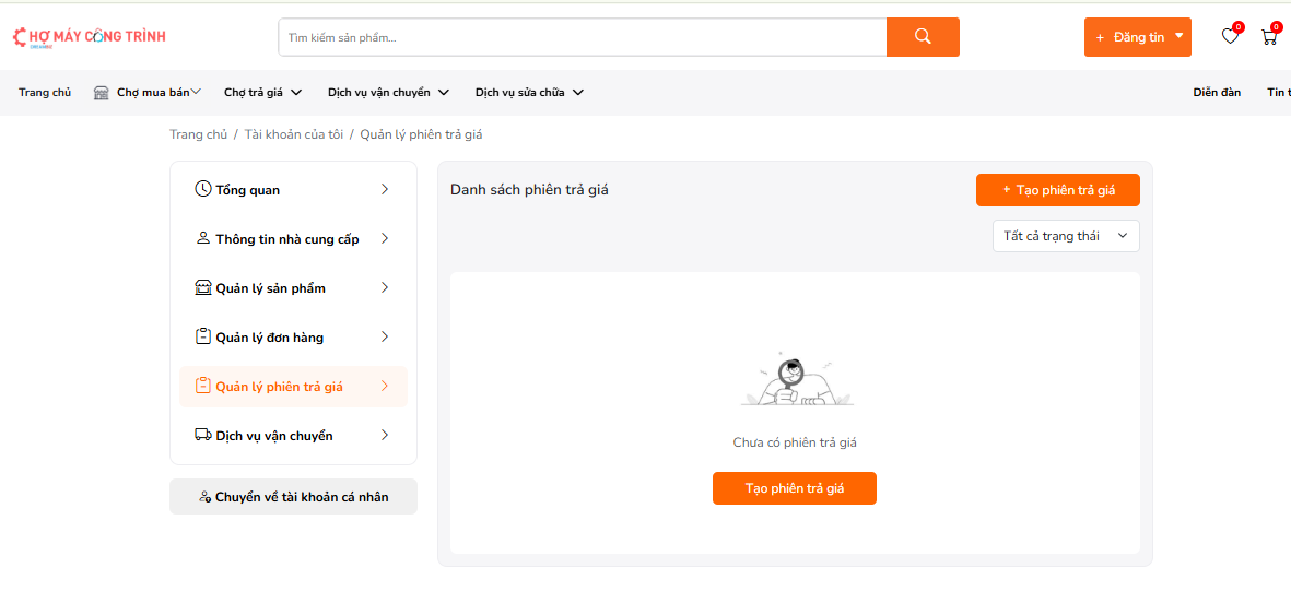 Màn hình đăng ký