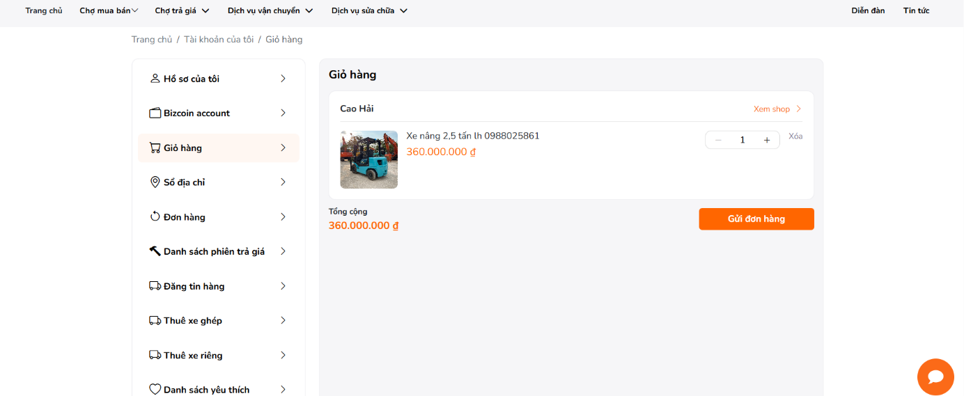 Màn hình đăng ký